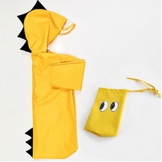 Cute Small Dinosaur Waterproof Polyester Raincoat